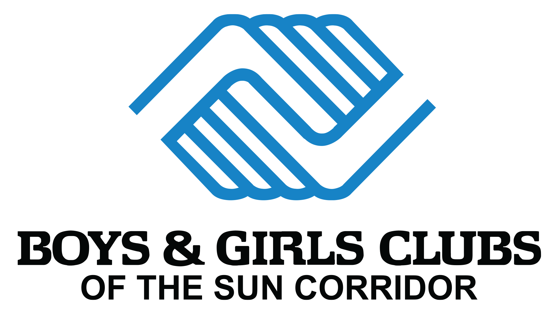 Boys and Girls Club of the Sun Corridor Logo in Color - Blue and Black